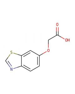 Astatech (6-BENZOTHIAZOLYLOXY)-ACETIC ACID; 0.25G; Purity 95%; MDL-MFCD11900495